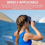 2 Pieces Women's Lightweight Foldable Sun Visor Hat Foldable Straw Sun Visors Wide Brim Roll-Up Summer Beach Sun Protection Hats