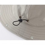 Connectyle Mens Safari Sun Hat with Neck Flap UPF 50+ Sun Protection Fishing Hat