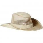 Dorfman Pacific Men's 1 Piece Suplex Pinch Front Safari Hat