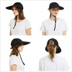 EINSKEY Wide Brim Visor Hat for Men/Women Sun Protection Hat Waterproof Baseball Cap for Fishing Hiking Garden Safari Beach