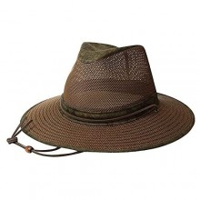 Henschel Hats Aussie Breezer 5310 Cotton Mesh Distress Gold Hat  XXX-Large