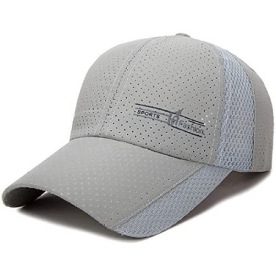 LLmoway Mens Baseball Cap Breathable Sports Hats Quick Dry Running Hat Adjustable