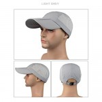 MerryJuly Outdoor Quick Dry Baseball Cap Foldable UPF 50+ with Long Bill Portable Sun Hats for Men and Women