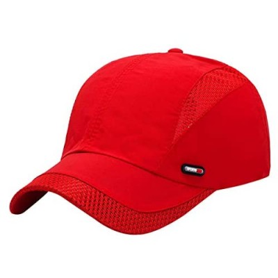 Ohrwurm Summer Foldable Running Cap Quick Drying Sports Hat 50+ UPF Inhibit UV Mesh Cap