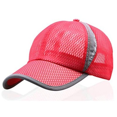Ohrwurm Unisex Mesh Tennis Cap Outdoor Anti-UV Quick Dry Adjustable Running Baseball Hat