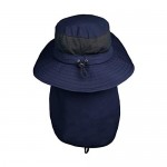 Orolay Unisex Outdoor Hats Wide Brim Sun Hat with Neck Flap Cover UPF 50+