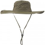Wide Brim Sun Hat Fishing Hat Men Women Waterproof UPF50+ Boonie Cap for Hiking Camping Garden
