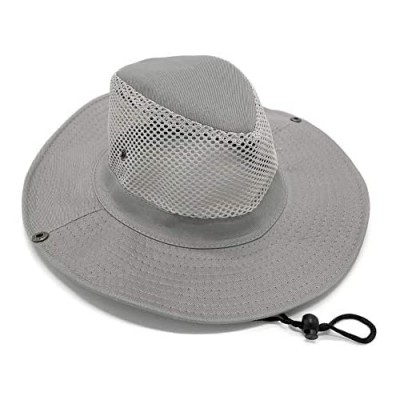 wlon Sun Hat-UPF50+ with Mesh Safari Hat Hiking hat Fishsing Hat