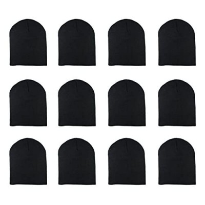 Gelante Knit Skull Cap Warm Winter Slouchy Beanies Hat 9 Inch Long