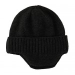 Home Prefer Mens Winter Hat Knit Earflap Hat Stocking Caps with Ears Warm Hat
