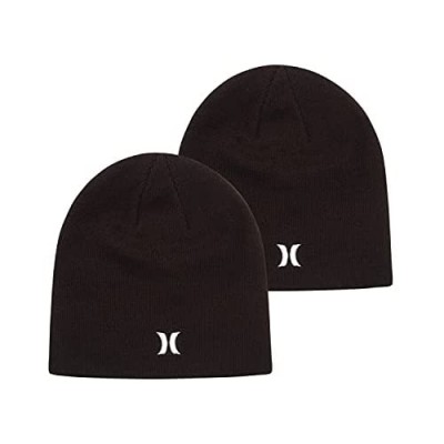 Hurley Men's Winter Hat - Icon Classic Beanie (2 Pack)