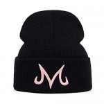 Jun New Brand Majin Buu Winter Hat Cotton Knitted Hat Knitted Beanie Hat for Pink Black