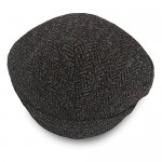Mucros Weavers Irish Trinity Flat Cap for Men Newsboy Hat