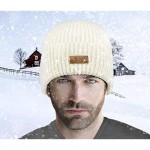 Outdoor Shaping Winter Wool Beanie Knit Hat for Men & Women Ribbed Cuff Beanie Cap