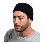SnugZero - 100% Cotton Over-The-Ear Beanie Kufis with Ribbed-Knit in Solid Colors | Great for Daily Wear and as a Chemo Hat