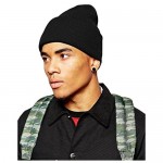ToBeInStyle Men’s Pack of 6 Double Layered Winter Warm Basic Beanies