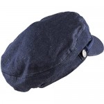 Black Horn Unisex Cotton Greek Fisherman's Sailor Fiddler Hat Cap