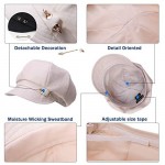 Fancet Packable Beret Newsboy Cap for Women Spring Summer Winter Gatsby Visor Hat 55-59 cm