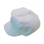 Goodbag Women Faux Leather Newsboy Hats Cap 8 Panel Cabbie Visor Beret Hat Ivy Caps