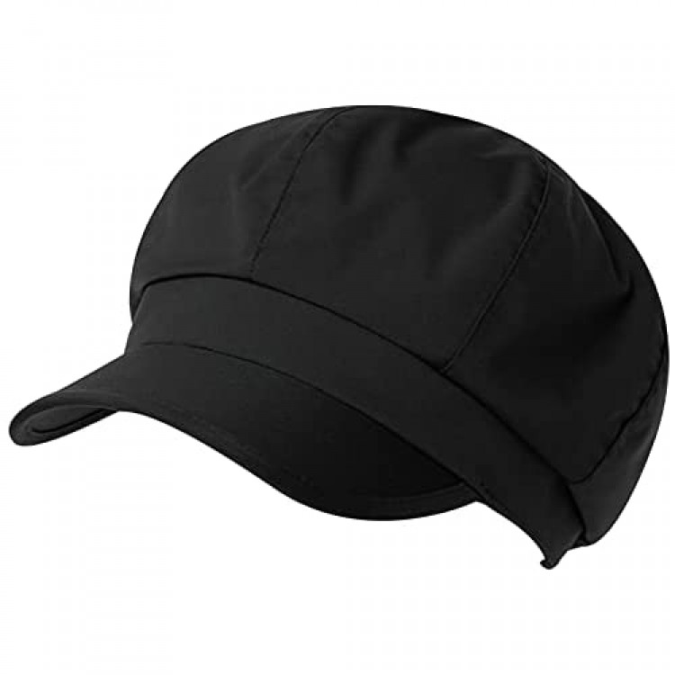 Jeff & Aimy Women's Newsboy Soft Velvet Baker Boy Cap Winter Hats Cabbie Beret Cloche Casual Hat