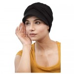 New Boy Cap-caps with Gathered Band in Silky Soft Bamboo Chemo Headwear Hair Loss Elegant Gifts UPF