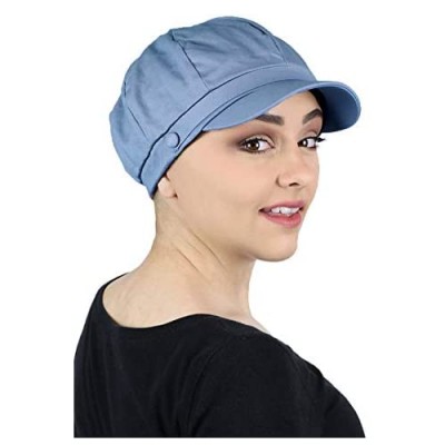 Newsboy Cap for Women Cabbie Summer Hats Ladies Small Heads Chemo Headwear Head Coverings Darby