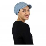 Newsboy Cap for Women Summer Hats Chemo Headwear Ladies Head Coverings Small Heads Cabbie Oxford