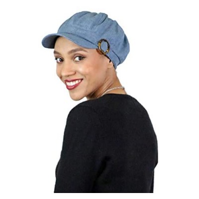 Newsboy Cap for Women Summer Hats Chemo Headwear Ladies Head Coverings Small Heads Cabbie Oxford
