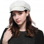 PanPacSight Women's Newsboy Hats Spring Wool Cabbie Beret Tweed Paperboy Cap