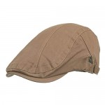 Unisex Cotton Newsboy Hats for Men Top Hat for Women Newsboy Flat Hats Daily Caps