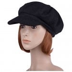 VBIGER Newsboy Hat Beret Hat Fedora Wool Blend Cap Collection Hats Cabbie Visor Cap for Men Women