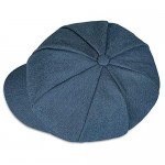 WETOO Womens Peaked Newsboy Cap for Women Soft Cotton Women Hats with Visor Rib Baker Boy Turban Chemo Baggy Beanie