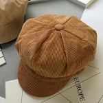 ZLS Women's Retro Peaked Ivy Newsboy Paperboy Gatsby Cabbie Painter Cap Hats