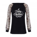 Blouses for Womens FORUU Leopard Long Sleeve Fashion Ladies T-Shirt Oversize Tops