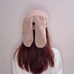 Bunny Ear Baseball Cap Plush Bunny Ears Animal Hats Cosplay Costumes Accessories for Women Halloween Easter Favors