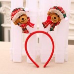 Cute Christmas Headbands for Women Girls & Kids Santa Claus Dear Xmas Holiday Party Decor Head Boppers