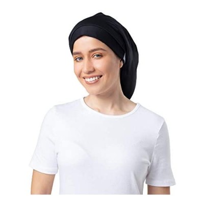 Hairbrella Lite Women’s Rain Hat  Waterproof  Satin-Lined  Packable XL