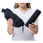 Hairbrella Pro Face Shield Women’s Rain Hat Waterproof Sun Protection Satin-Lined Packable XL