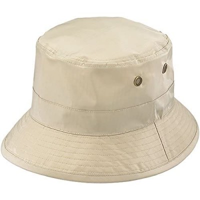Henschel Men's Waterproof Packable Rain Tan Bucket Hat