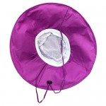 Rain Hat for Women Wide Brim Packable | Ladies Rain Cap Waterproof Sun Protection Satin-Lined | Outdoor Bucket Hat