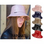 Women's Rain Hats Waterproof Rain Hat Wide Brim Bucket Hat Rain Cap